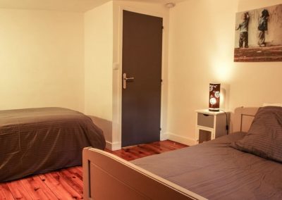 Chambre double 2ème étage chalet en location à le Monêtier les bains, Serre-Chevalier